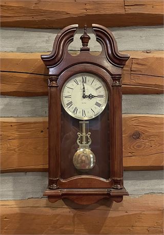 Howard Miller Dual Chime Wall Clock