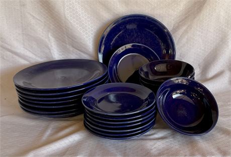 Deep Blue Dishes