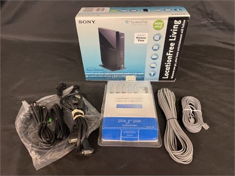 New Sony Base Station with Extra Cords