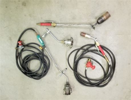 Assorted Roofing Propane Torches