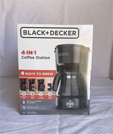 Black and Decker 4 in 1 Coffee Station