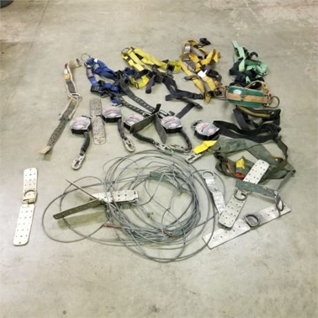 Assorted Safety Harnesses & Extras