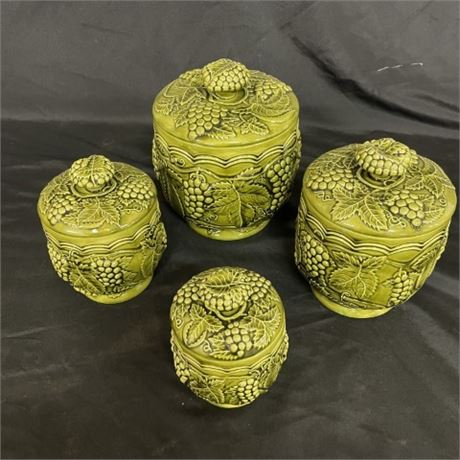 Nice Lidded Jar Set