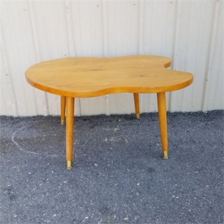 Vintage Wood Accent Table - 32x26x16