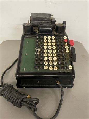 Vintage Burroughs Adding Machine