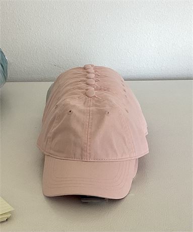 10 Pink Youth Baseball Caps