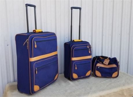 Nice LL Bean Luggage Trio