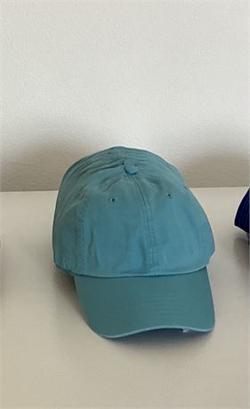 10 Sky Blue Adult Baseball Caps