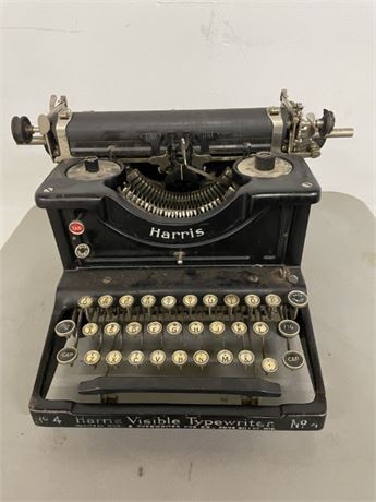 Antique Harris Visible Writer No. 4 c. 1912