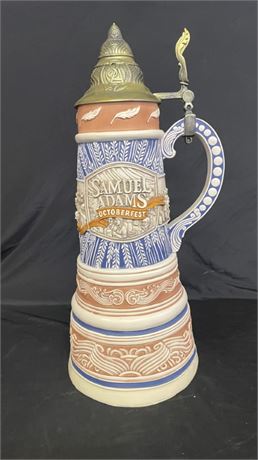 35" Tall Samuel Adams Octoberfest Beer Stein Display