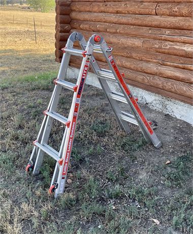 Little Giant Ladder - Up to 15’ Extension Ladder, 7’ Step Ladder