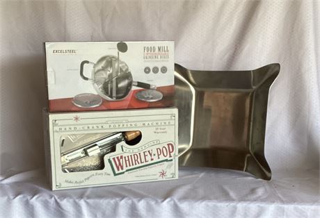 Whirley-Pop Hand CrAnk Popcorn Machine, Baking Pan