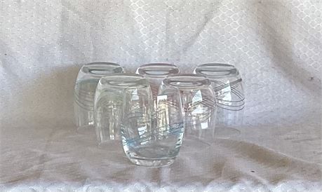 Set Of 6 Stemless Wineglasses