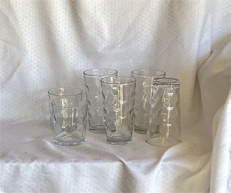 Assorted Glassware - Dots