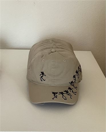 10 Khaki Adult Baseball Caps