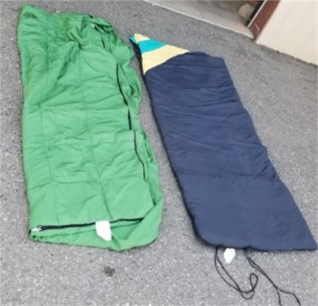 2 Clean Sleeping Bags