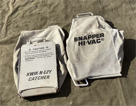 2 Snapper Side Discharge Grass Catchers