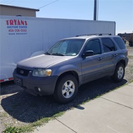 Mechanics Special-2007 Ford Escape XLT-New Battery-Good Tires-Does Not Run