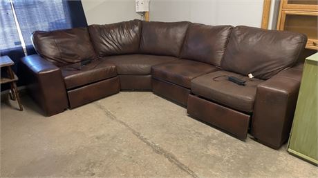 Sectional Couch w/ Various Configurations- Only one Recliner works