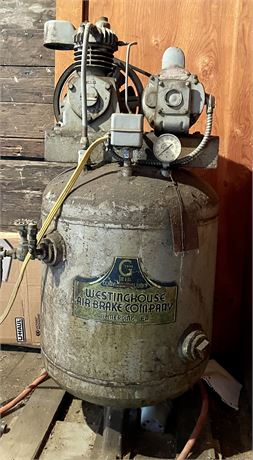 Antique Air Compressor - Westinghouse Air Brake Company