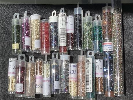 Seed Beads  Bead Assortment D