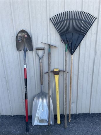 Assorted Lawn & Garden Tools
