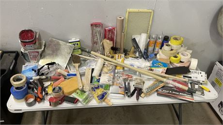 Assorted Painting/Texturing/Taping Items