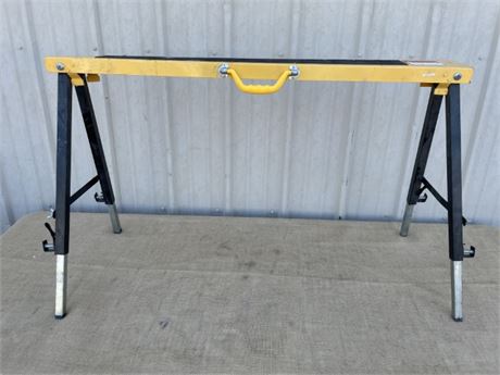 Folding/Adjustable Height Steel Saw Horse