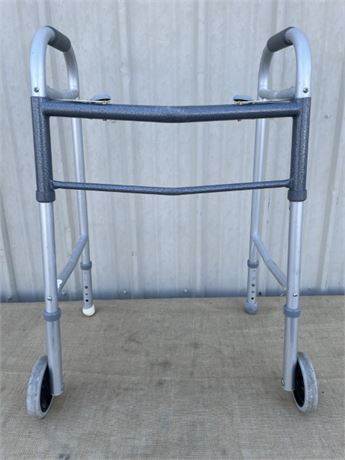 Guardian Adjustable Height Folding Walker