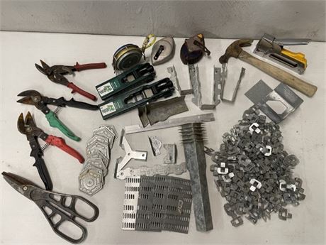 Galvanized Hangers/Clips/Assorted Tools