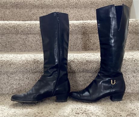 Women’s Salvatore Ferragamo Leather Boots