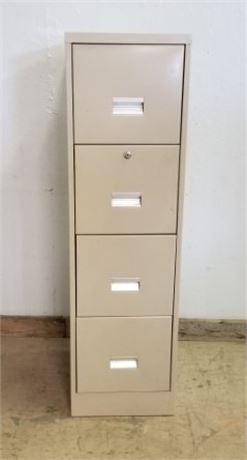 Tall File Cabinet - 15x18x52 - No Key