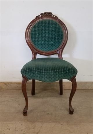 Vintage Teal Green Chair