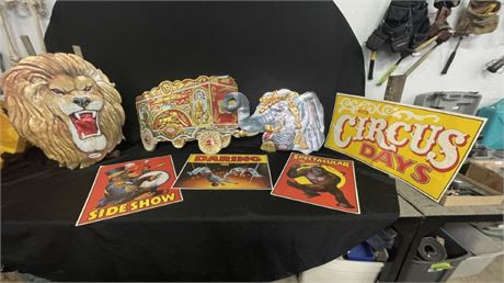 Collectible Kraft Circus Posters