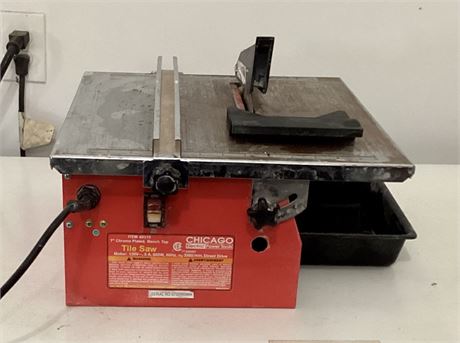 Wet Tile Saw