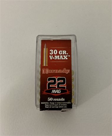 Hornady 22 Mag 28 Rounds