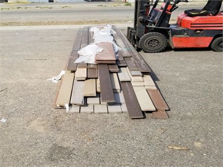 Assorted Moisture Shield Sq. Edge & Groove Composite Decking (2x6x16' ) - 56pcs.