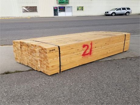 2x4x92 Lumber - 195pcs. (Bunk #21)