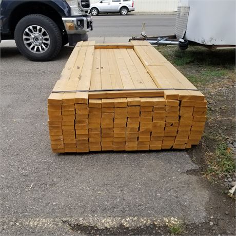 2x4x92 Lumber - 126pcs. (Bunk #20)