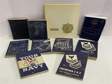 Collectible Vintage Navy Manuals