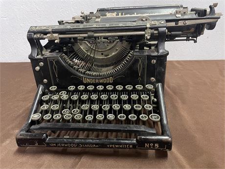 Antique Underwood Typewriter