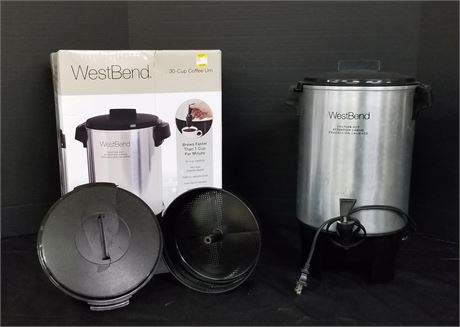 West Bend 30 Cup Coffee Urn