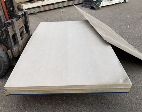 1/4"x4'x8' Smooth Hardi Board Sheets - 13pcs.