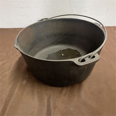 Cast Iron Pot - 13" Diameter x 6"