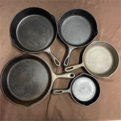 Cast Iron Skillet Set - (6"-11")