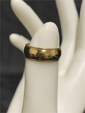 18k Gold G.E Size 6