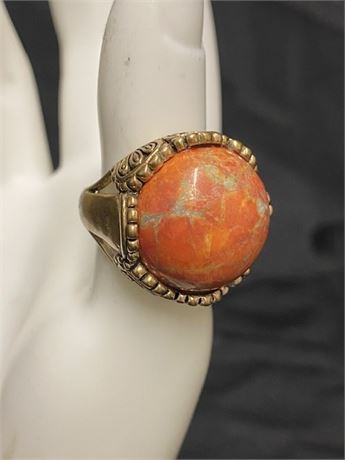 Orange Stone Size 8