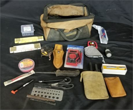 Assorted Tools & Case