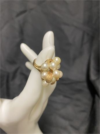 Pearl Ring Size 2