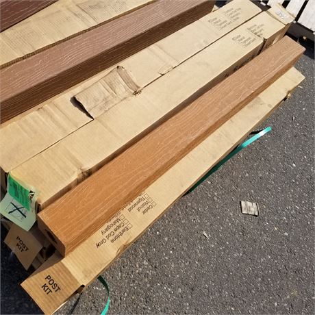 4"x4'x51" - Post Kit (Cedar) 2pcs.